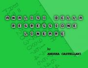 REGRESSIONE LINEARE - (BY A. CASTELLANI)